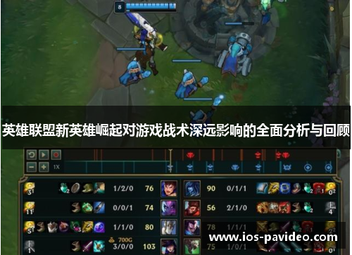 英雄联盟新英雄崛起对游戏战术深远影响的全面分析与回顾 英雄联盟新英雄崛起对游戏战术深远影响的全面分析与回顾